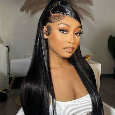 ButterflyEffect RAW 13x6 Straight Transparent Lace Wig Butterfly Effect Hair Company