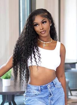 ButterflyEffect RAW 6x6 Water Wave Transparent Lace Closure Butterfly Effect Hair Company