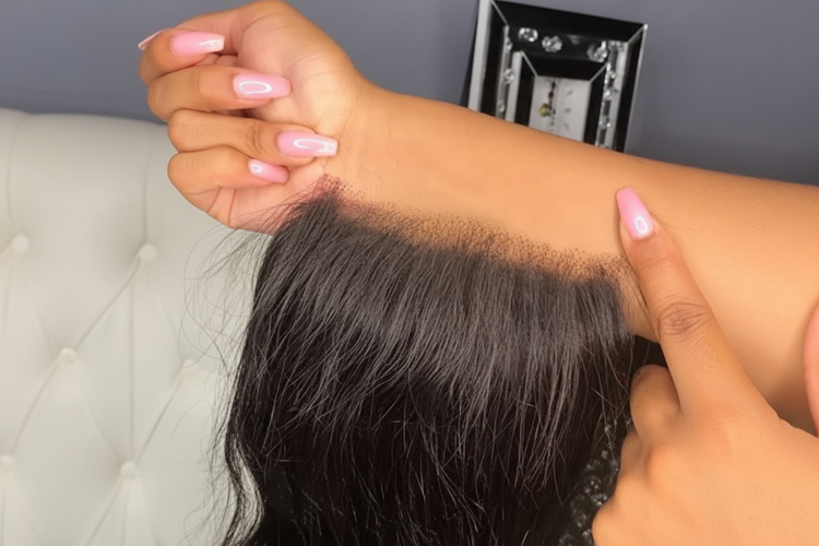 Enhanced Straight Hair Closure Demonstration