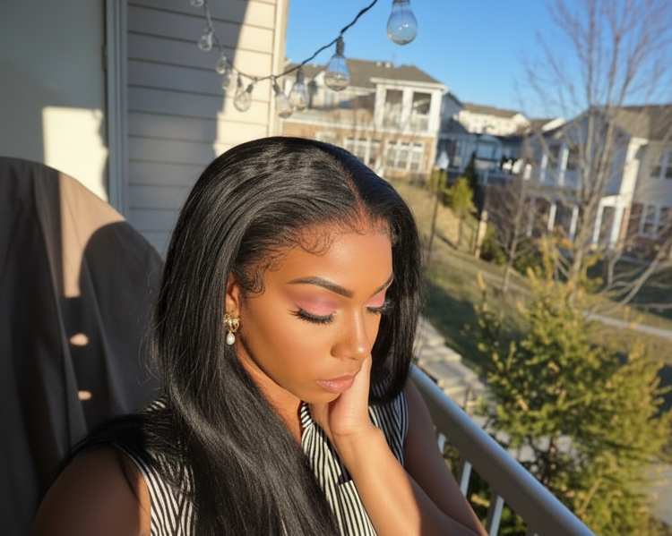 ButterflyEffect RAW 13x4 Kinky Straight HD Lace Wig Butterfly Effect Hair Company