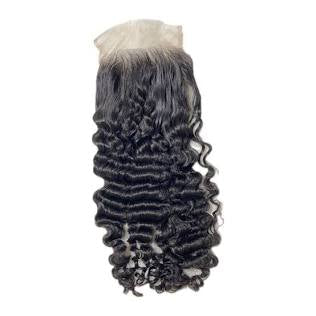 ButterflyEffect RAW 6x6 Burmese Curly Transparent Lace Closure Butterfly Effect Hair Company
