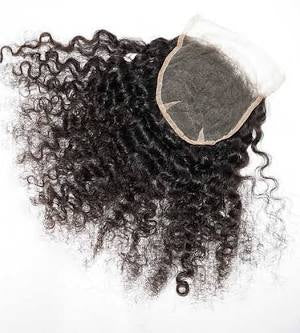 ButterflyEffect RAW 7x7 Burmese Curly Transparent Lace Closure Butterfly Effect Hair Company