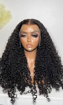 ButterflyEffect RAW 13x4 Burmese Curly Transparent Lace Frontal Butterfly Effect Hair Company