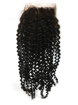 ButterflyEffect RAW 6x6 Kinky Curly Transparent Lace Closure Butterfly Effect Hair Company
