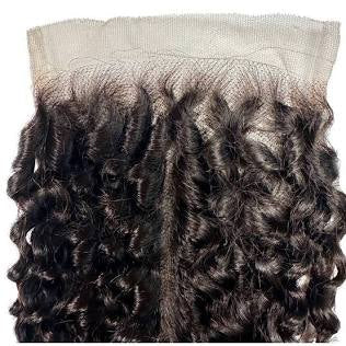 ButterflyEffect RAW 7x7 Kinky Curly Transparent Lace Closure Butterfly Effect Hair Company
