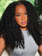 ButterflyEffect RAW 6x6 Kinky Curly Transparent Lace Wig Butterfly Effect Hair Company
