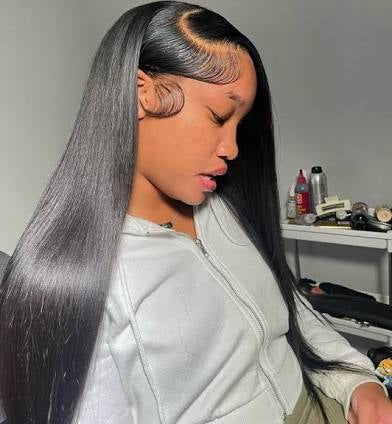 ButterflyEffect RAW 13x4 Straight Transparent Lace Wig Butterfly Effect Hair Company