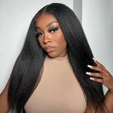 ButterflyEffect RAW 4x4  Yaki Straight HD Lace Wig Butterfly Effect Hair Company