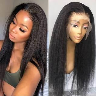 ButterflyEffect RAW 13x4 Kinky Straight Transparent Lace Wig Butterfly Effect Hair Company