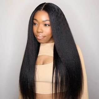ButterflyEffect RAW 6x6 Yaki Straight Transparent Lace Wig Butterfly Effect Hair Company