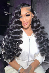 ButterflyEffect RAW 13x4 Loose Wave Transparent Lace Frontal Butterfly Effect Hair Company