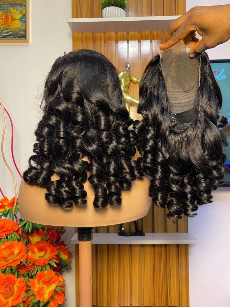 ButterflyEffect RAW 5x5 Bouncy Wavy HD Lace Wig Butterfly Effect Hair Company