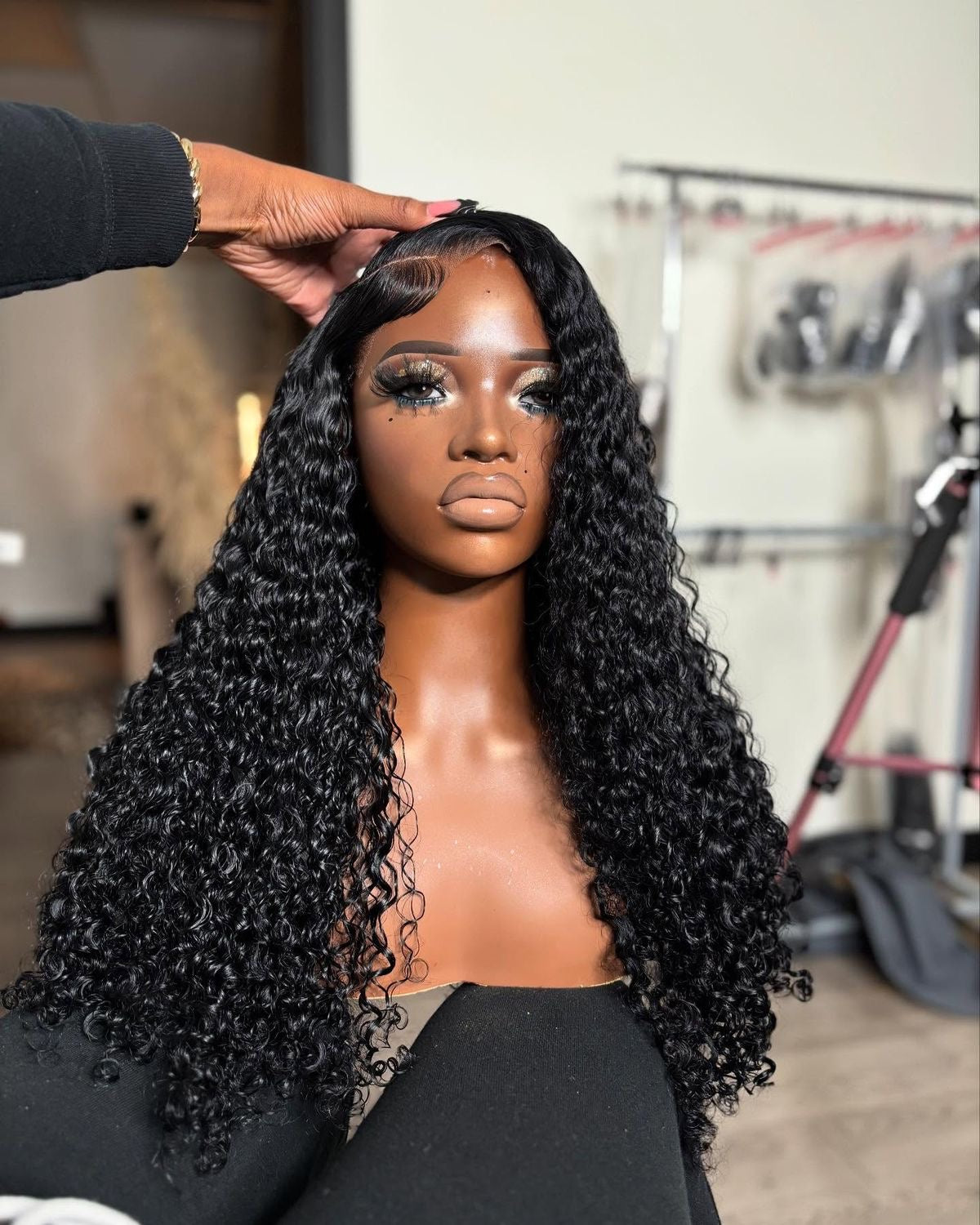 ButterflyEffect RAW 5x5 Jheri Curl HD Lace Wig Butterfly Effect Hair Company