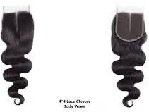 ButterflyEffect RAW 4x4 Body Wave Transparent Lace Closure Butterfly Effect Hair Company