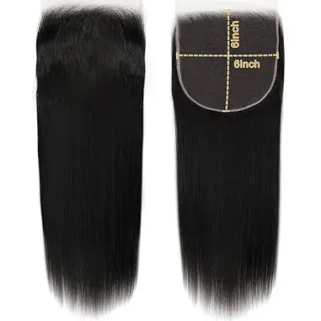 ButterflyEffect RAW 6x6 Straight Transparent Lace Closure Butterfly Effect Hair Company