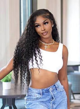 ButterflyEffect RAW 6x6 Water Wave Transparent Lace Closure Butterfly Effect Hair Company