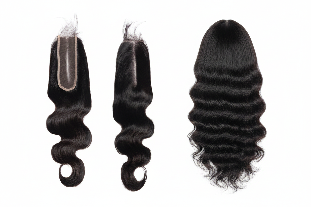 Cleaned body wave closure comparison