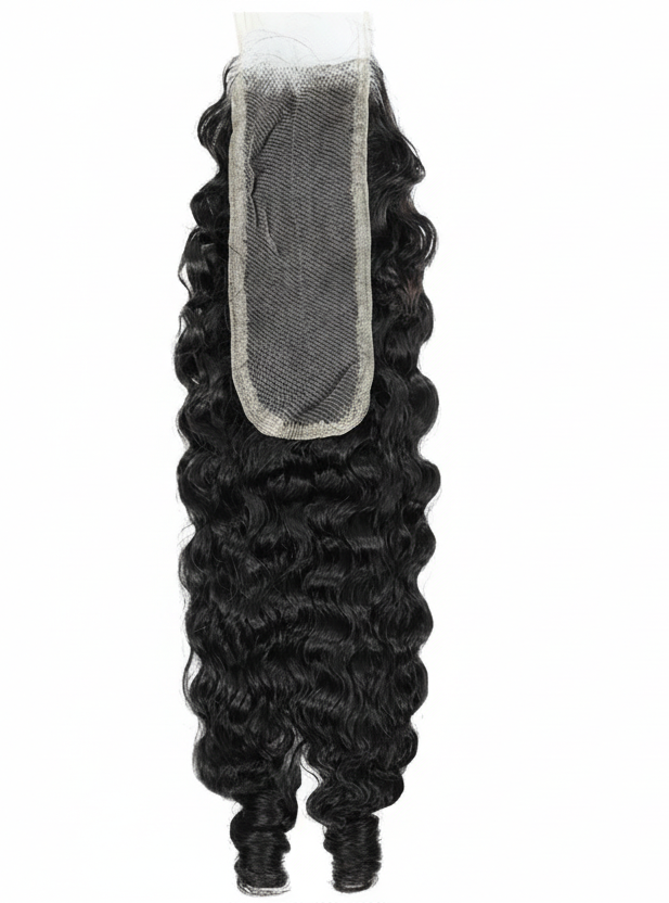 ButterflyEffect RAW 2x6 Burmese Curly HD Lace Closure Butterfly Effect Hair Company