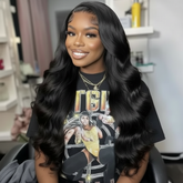 Enhanced Body Wave Wig Styling Photo