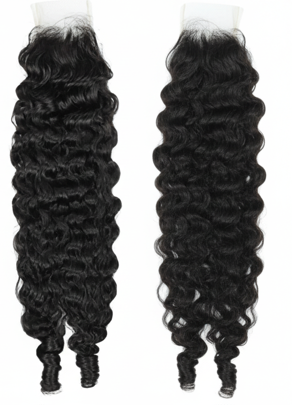 ButterflyEffect RAW 2x6 Burmese Curly HD Lace Closure Butterfly Effect Hair Company