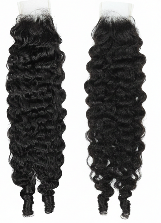 ButterflyEffect RAW 2x6 Burmese Curly HD Lace Closure Butterfly Effect Hair Company