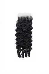 ButterflyEffect RAW 4x4 Burmese Curly HD Lace Closure Butterfly Effect Hair Company