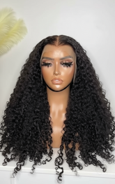 ButterflyEffect RAW 13x4 Burmese Curly Transparent Lace Frontal Butterfly Effect Hair Company
