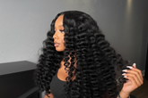 Enhanced deep wave hair extension image