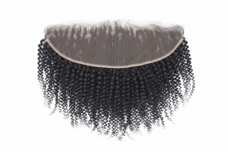 Enhanced Kinky Curly Lace Frontal - Full Length
