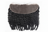 Enhanced Kinky Curly Lace Frontal