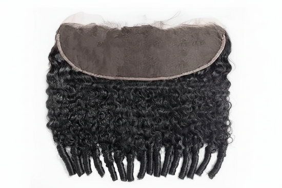 Enhanced Kinky Curly Lace Frontal