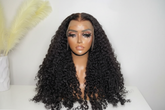 Enhanced kinky curly wig