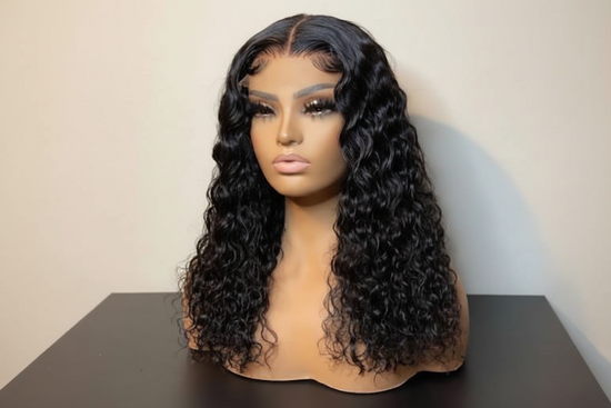 Enhanced kinky curly wig