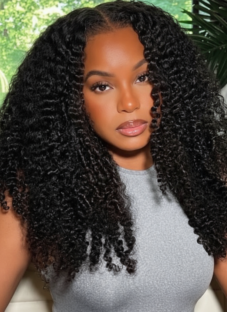 ButterflyEffect RAW 6x6 Kinky Curly HD Lace Closure Butterfly Effect Hair Company