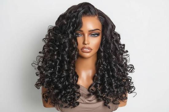 Enhanced spiral curl wig