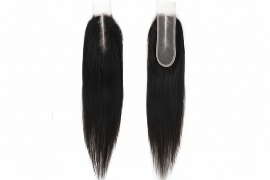 Enhanced straight hair closure image